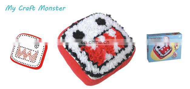 DIY plush pillow ------monster for kids