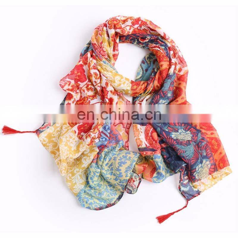 wholesale newest pleated breathable solid color hijab scarf shawl