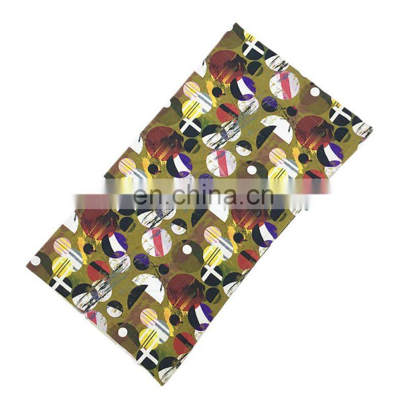 Popular Geometric Dots Mixed Color Hair Wrap Bandana