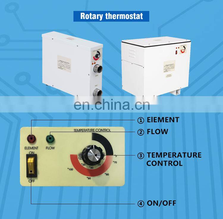 2018 New Style High Efficiency Underground 24 KW Portable Pool Heater