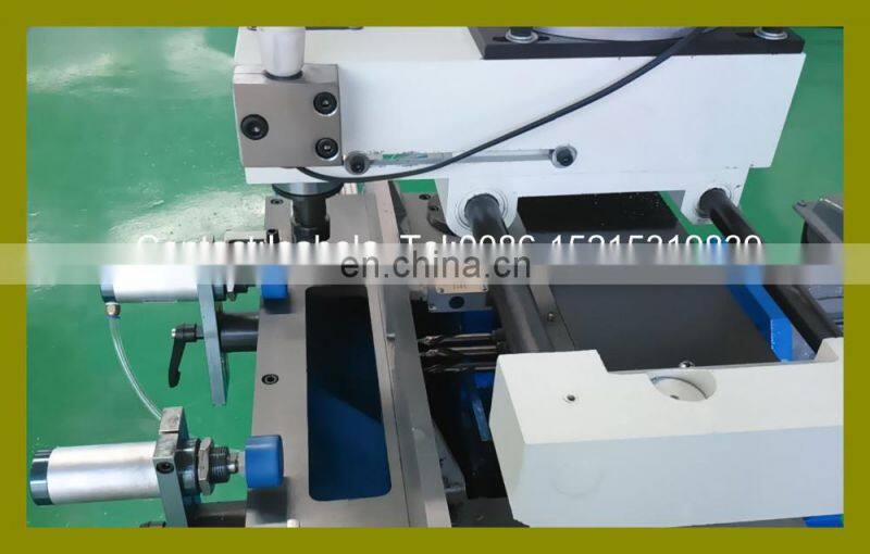 2016 OEM new automatic precision Aluminum window door machine for lock slot drilling and copy milling