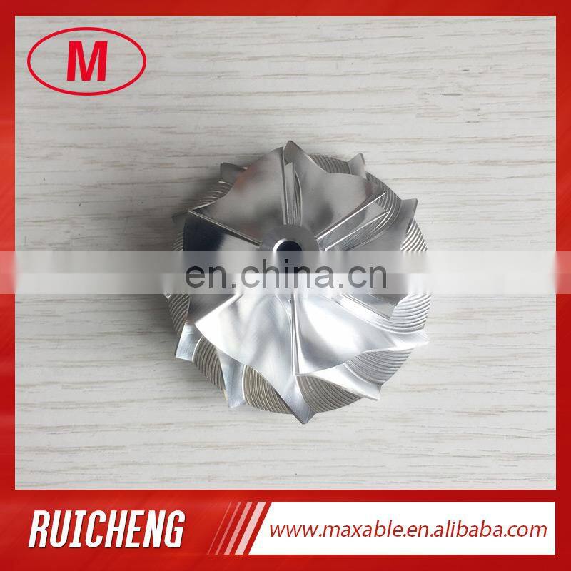 GT15-25 784369-0002 44.39/60.01mm 6+6 Blades high performance milling/aluminum 2618/billet compressor wheel