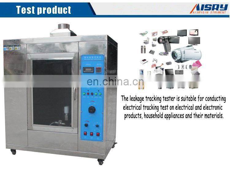 DIN EN60112 Standard Leakage Trace Tester For Insulation Materials