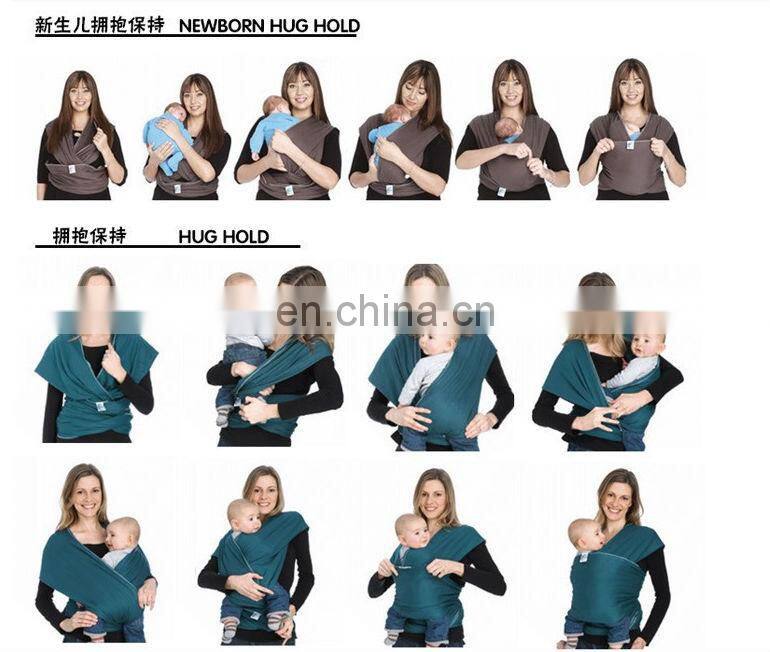 High quality baby cotton wraps /baby carrier wrap /cheap price baby carrier sling wrap for newborn baby