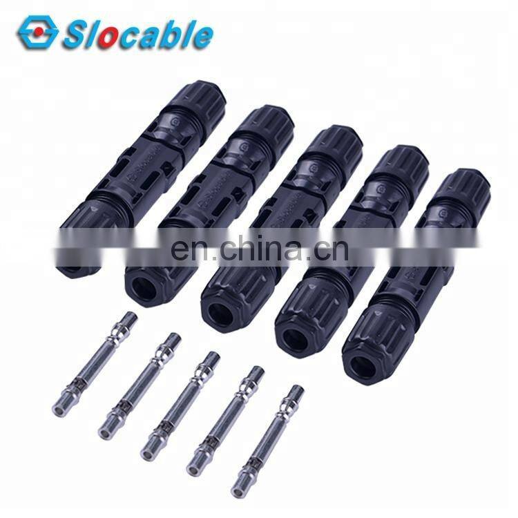 Slocable Guangdong China Factory 8awg to 14awg PV Solar Connector