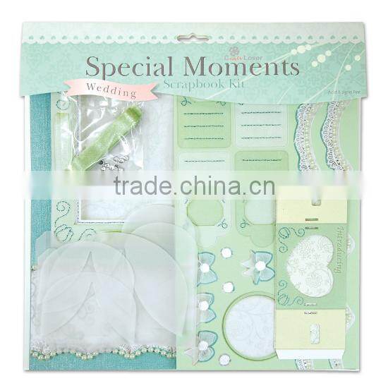 DIY Craft Set Special Moments Marriage Wedding Scrapbook Kit