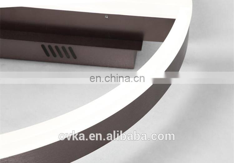 Fashion simple round restaurant lighting led ceiling light for living room