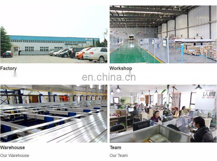 Cheap price aluminum sliding glass window with roller shutter