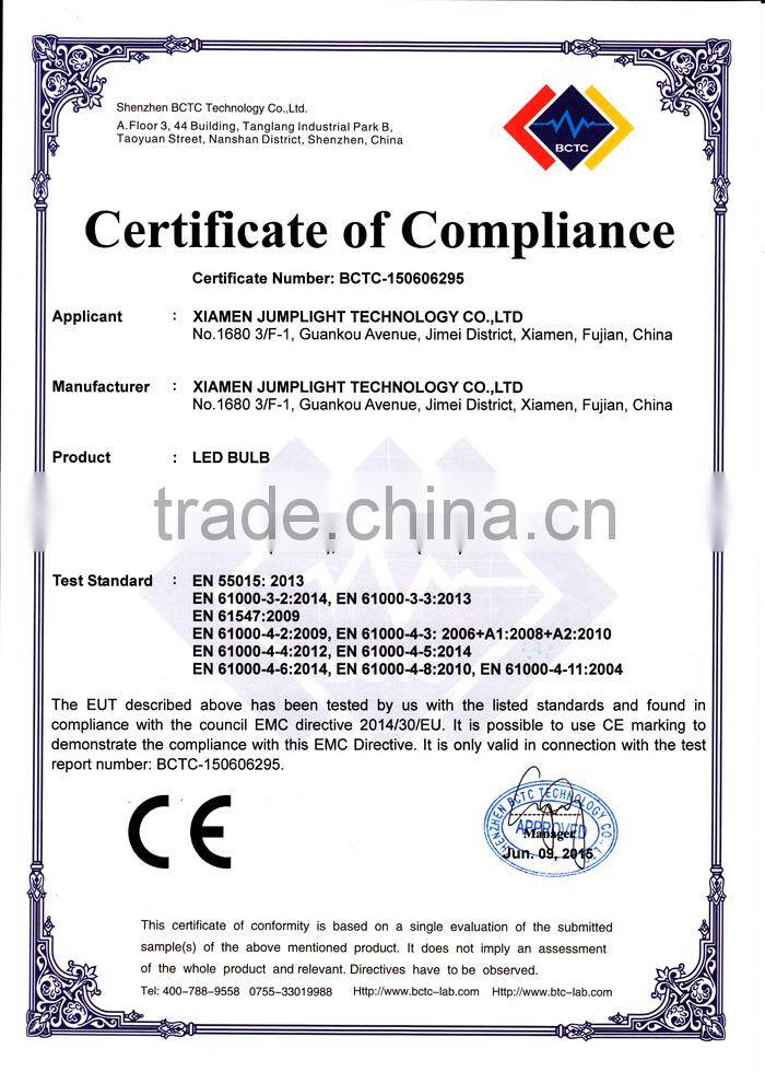 High quality led bulb lights led lamp for warehouse