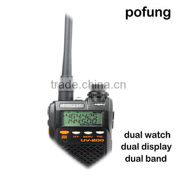 High quality multi-functions baofeng portable radio for UV-200 two way radio