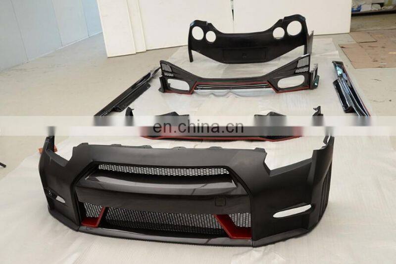 Carbon Auto Body Kits Rear Bumper for 09-15 NI SSAN GTR-R35 NISMO