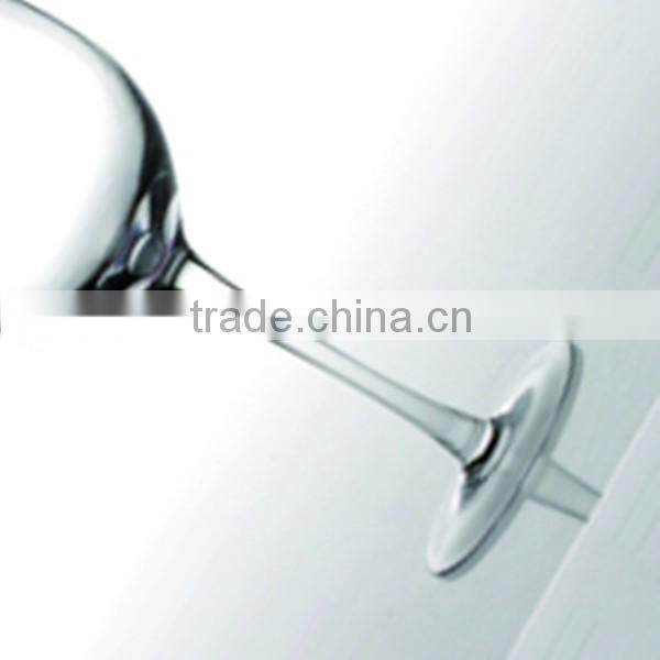 Handmade mouth blown high quality transparent red wine glass