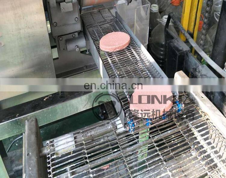 Fully Automatic Hamburger Press Patty Maker Meat Patty Forming Machine Burger Patty Making Line
