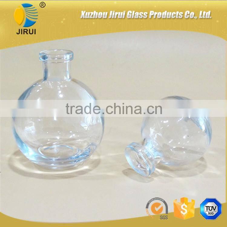 100ml 270ml round shape reed diffuser glass bottle
