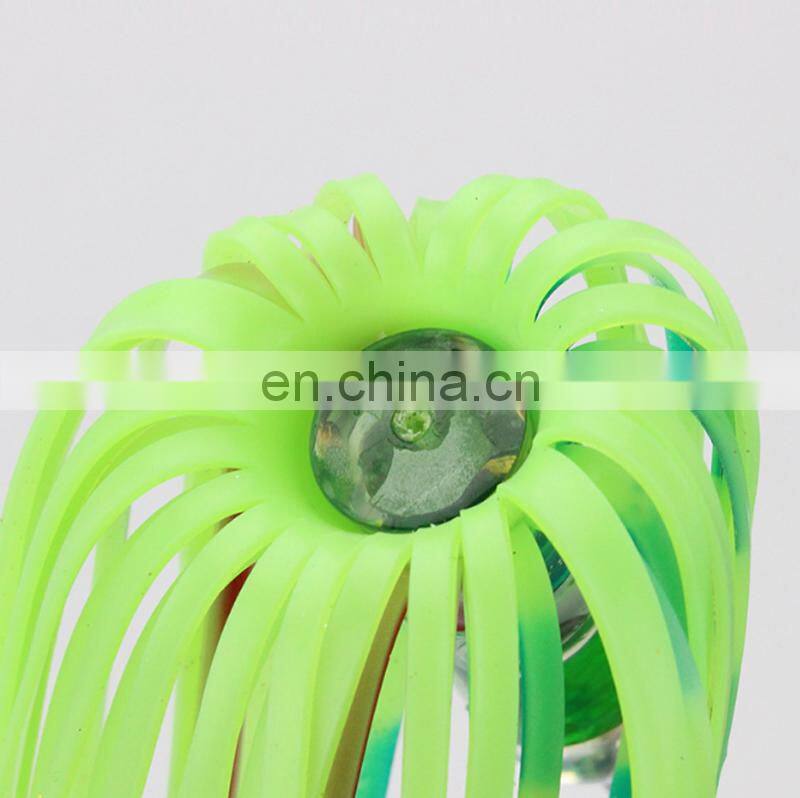 30cm 150g Resin Head And Squid Skirts Trooling Luminous Glow in Dark Fishing Lure Tuna Fishing Bait