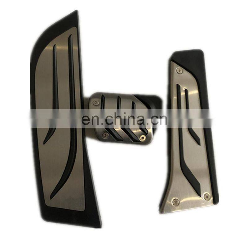 Car Foot Gas Rest Plate Cover Wholesale Auto Car Break Accelerator Pedals Brake Clutch Gas Oil Footrest Pedal Pad For Audi A4