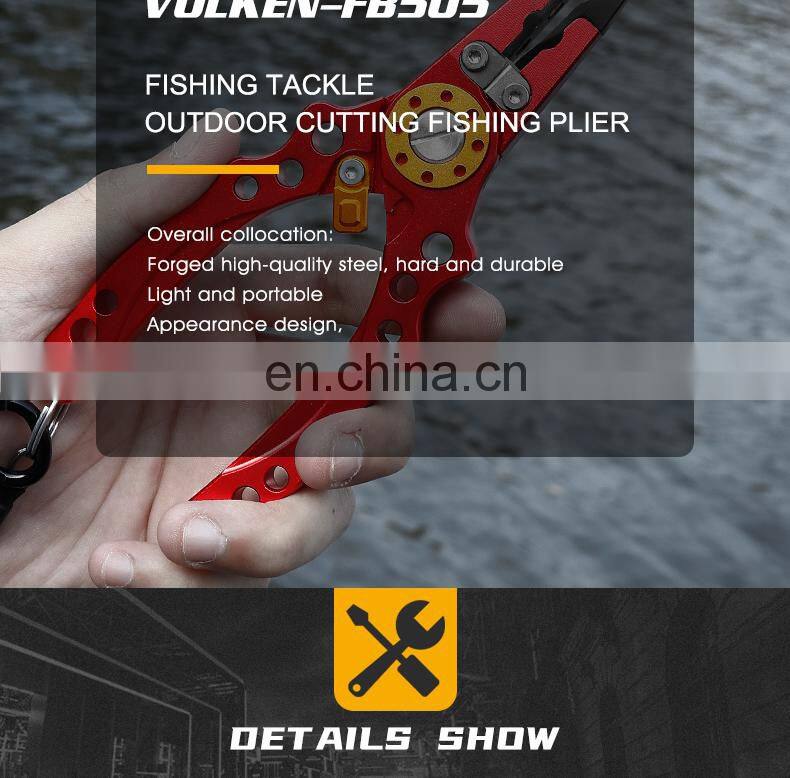 New outdoor fishing tools high quality fishing tongs aeronautical aluminum with lock position