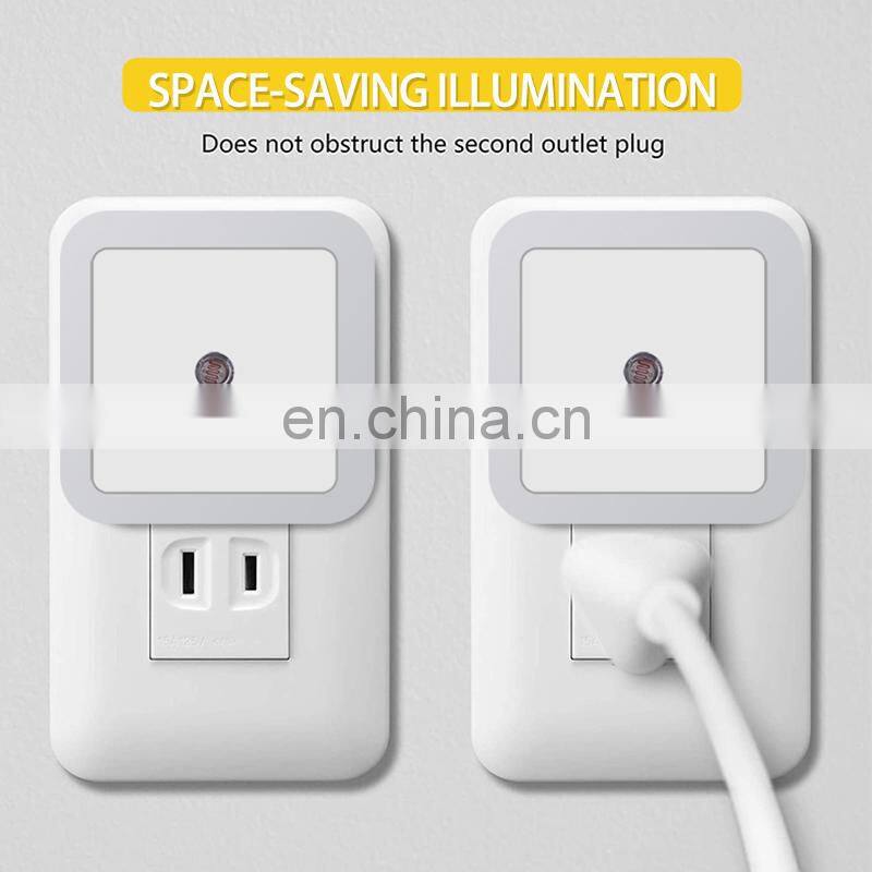 Hot selling Plug In Modern Dusk to Dawn Indoor Outdoor Sensor LED Wall Night Lights Lamps
