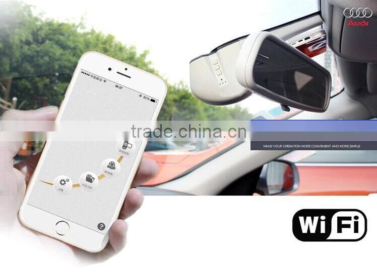 wifi app control 1080P mini hidden car DVR camera for Volkswagen