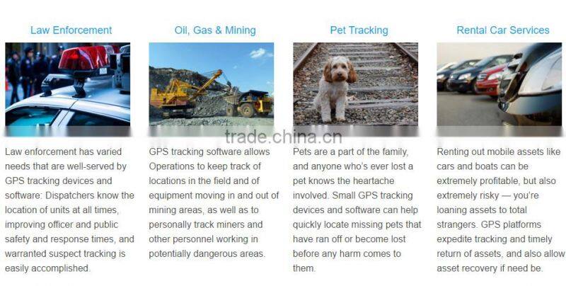 Global GPS tracking system with iphone android app tracking platform