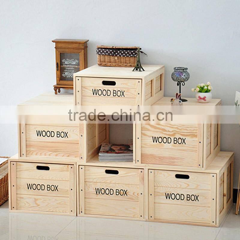 Hot sale wooden box factory price storage box