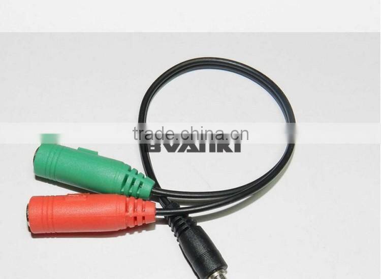 new products 2016 3.5mm jack 1male to 2 female car aux audio usb cable audio cable bulk buy from china free samples
