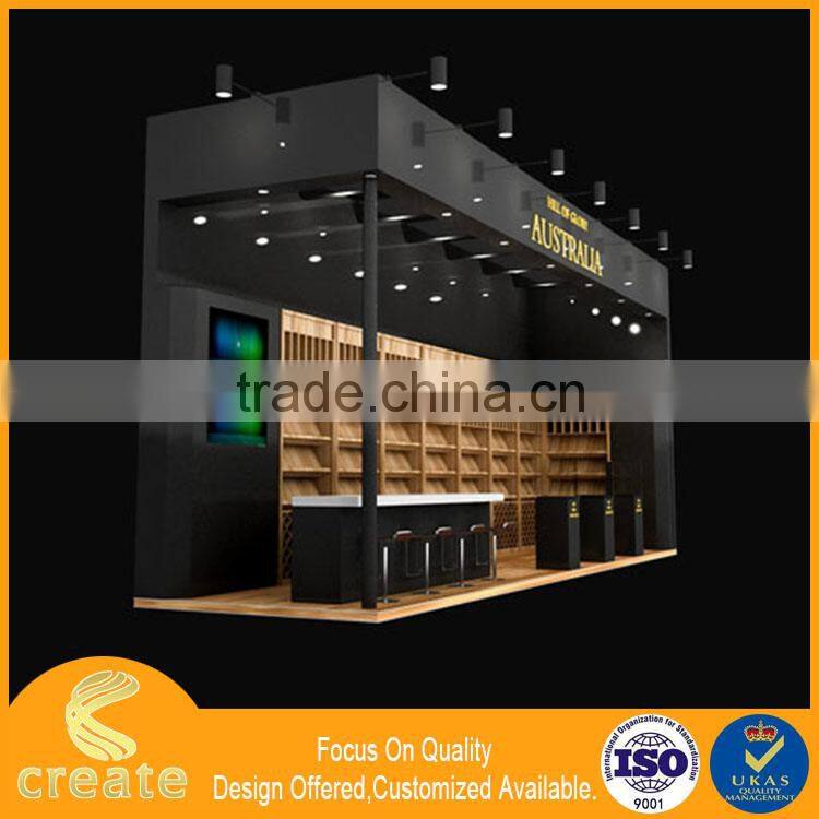 Customized Cheap Price Good Quality Hot Stamping Portable Exquisite Bamboo Wine Display Case for Advertising/Promotion