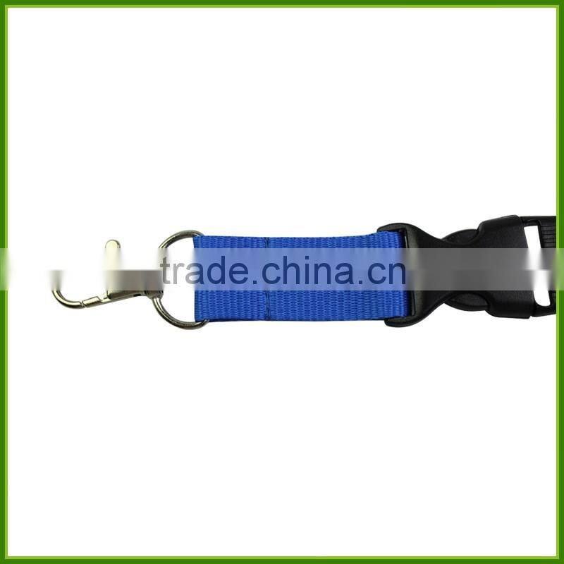 Provide free samples Custom polyester lanyard printed exhibition brand lanyards badge lanyards
