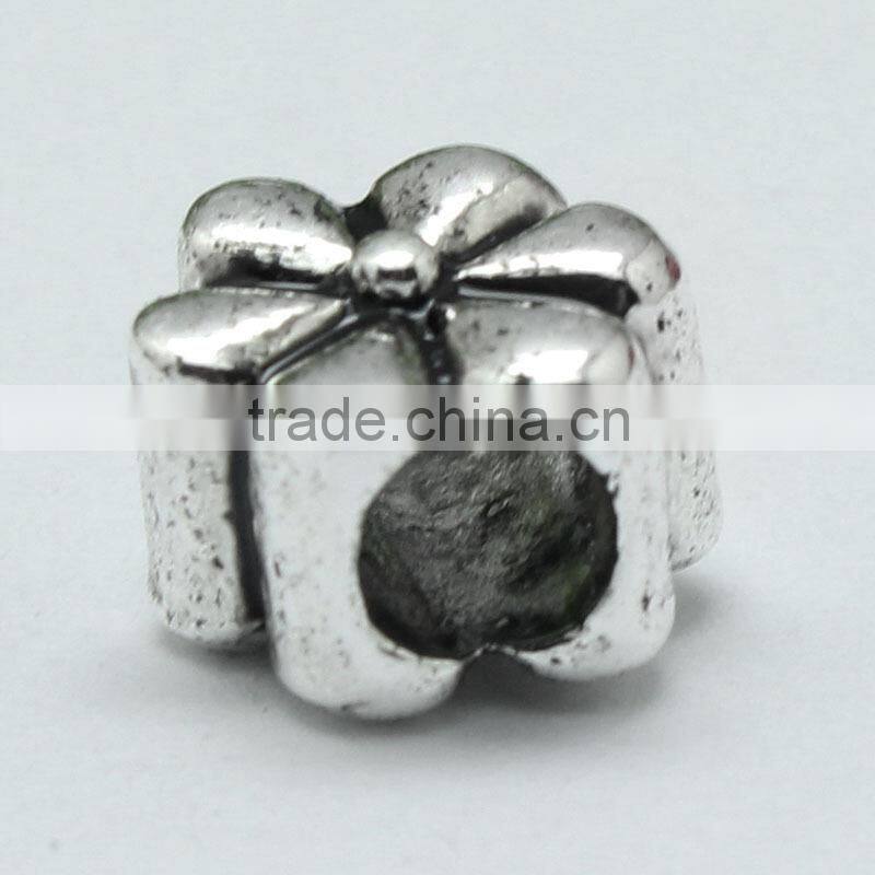 Pdora Jewelry Accessories the Red Hibiscus Hanging and Slider DIY Zinc Alloy Beads