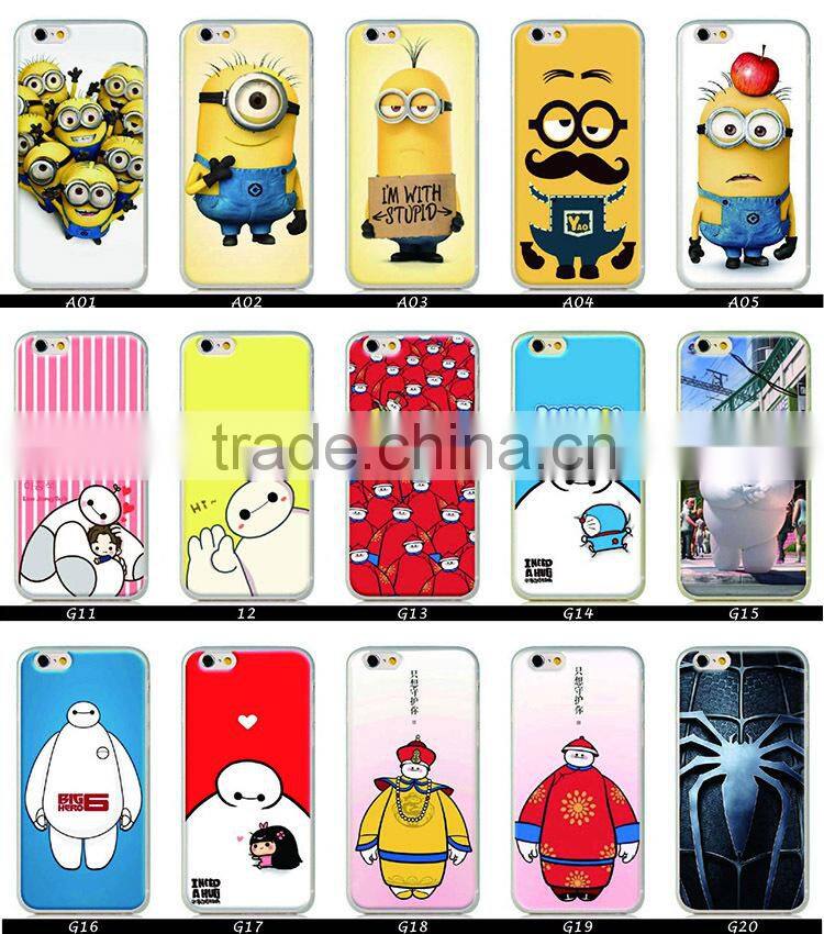Custom TPU Mobile Phone case for iPhone 6s/ phone cases can be adsorbed glass