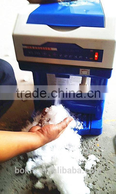 8kg/min ice crushing machine BKN-198 for sale