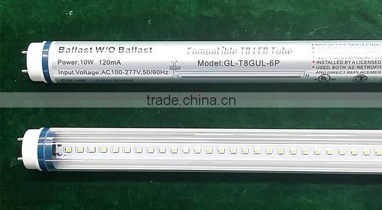 4ft18w t8 led tube light ul usd4.1 per piece