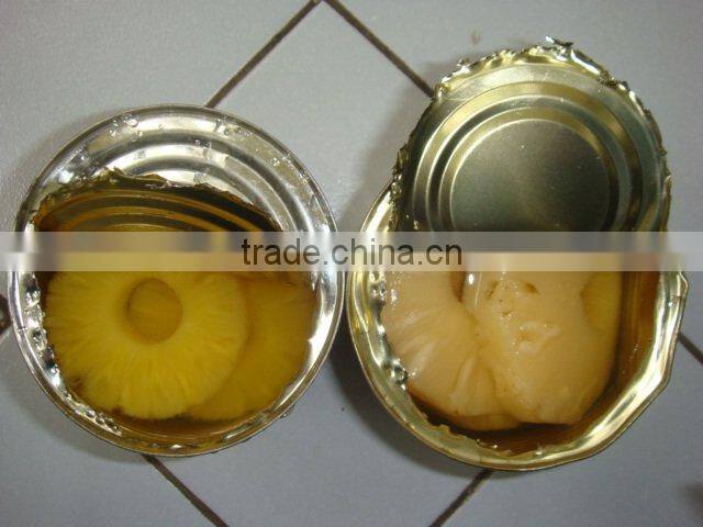 canned fruit (canned pineapple)