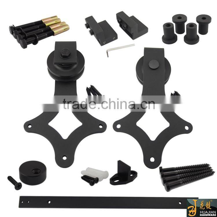 Exclusive Design Unique Style iron plating black roller for garage sliding door