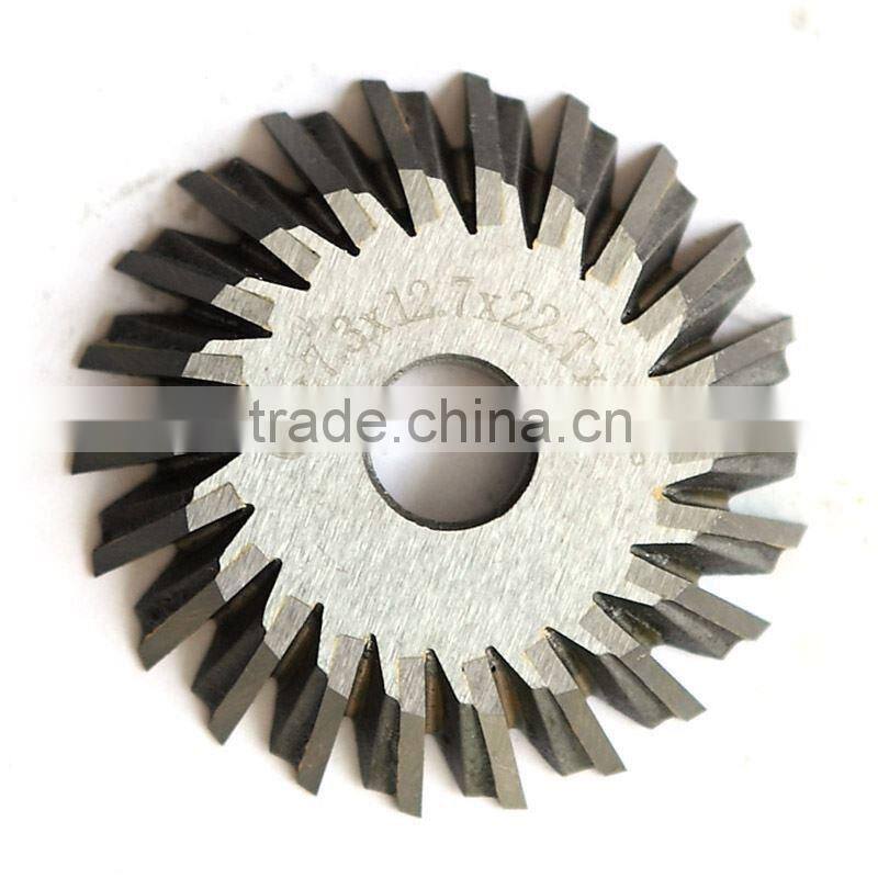 0020A-Ti side milling cutter_ HSS-Ti double sides angle cutters for wenxing 100-E manual key cutter machine