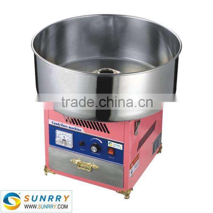 Hot Commercial Sugar manufacturing cheap automatic cotton candy floss machine for sale