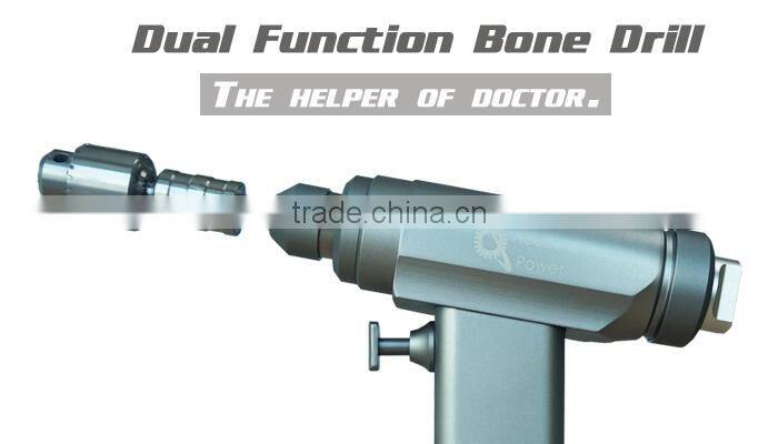 Dual function bone drill