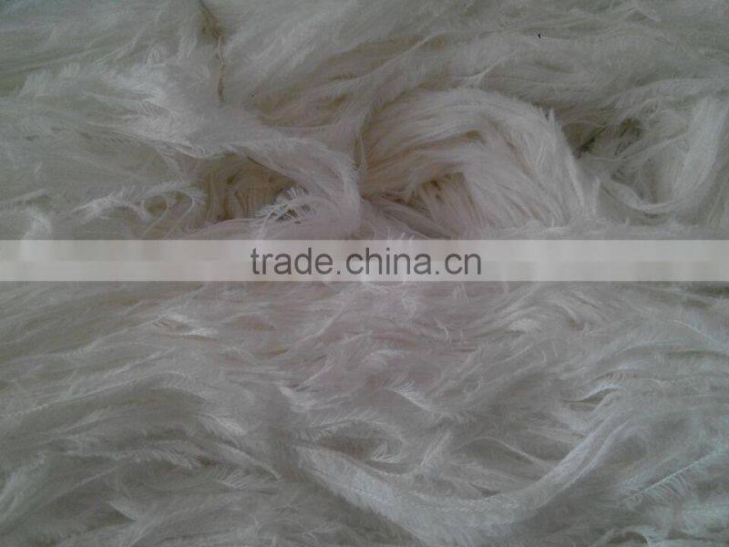 13NM Nylon/polyester feather knitting yarn for sweater/scarf