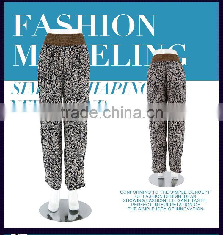 Wholesale plus size Indian fat woman palazzo pants