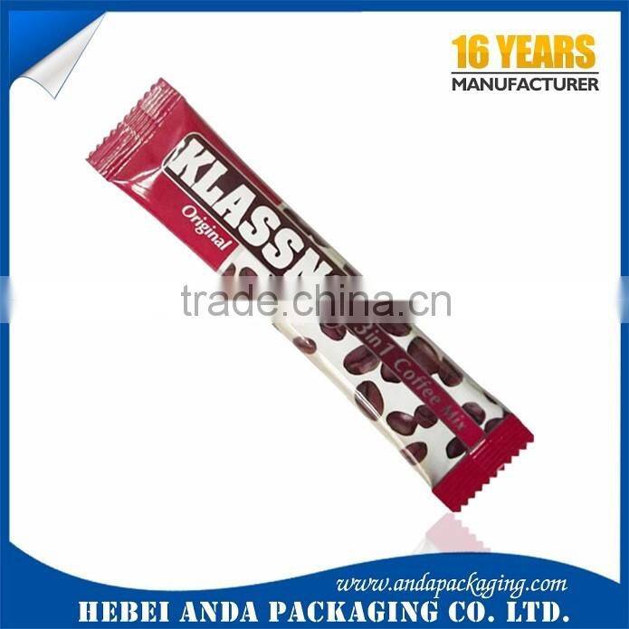 Coffee Stick Plastic Bag,Heat Sealing Coffee Stick Plastic Packaging Bag