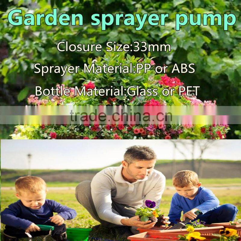 Flower dispenser pump garden sprayer pump in any color plastic small garden pressure use in bottle office need it