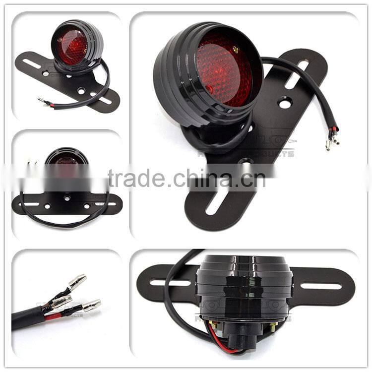 BJ-LPL-035 Recommended Billet Aluminum Black LED Sportbike Motocross Motorcycle Brake Tail Light