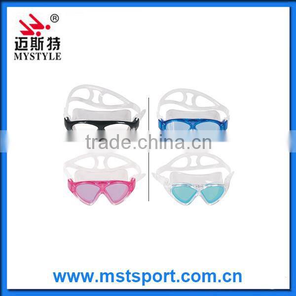 2016 New style fashion teenager large swimming mask goggles factory in China