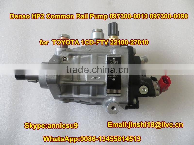 Denso HP2 Common Rail Fuel Pump 097300-0010 097300-0090 for TOYOTA 1CD-FTV 22100-27010