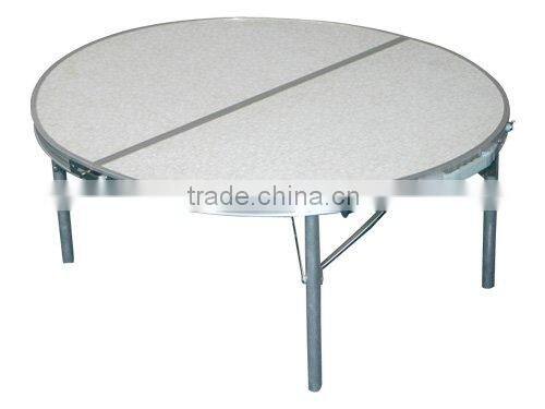 folding round camping picnic table