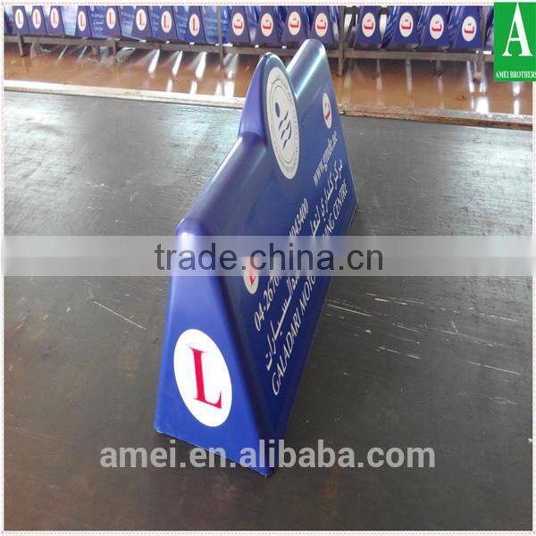 Plastic advertising light box made by vacuum forming