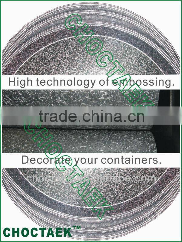 New Aluminium Foil Embosser ( we can design any decoration)