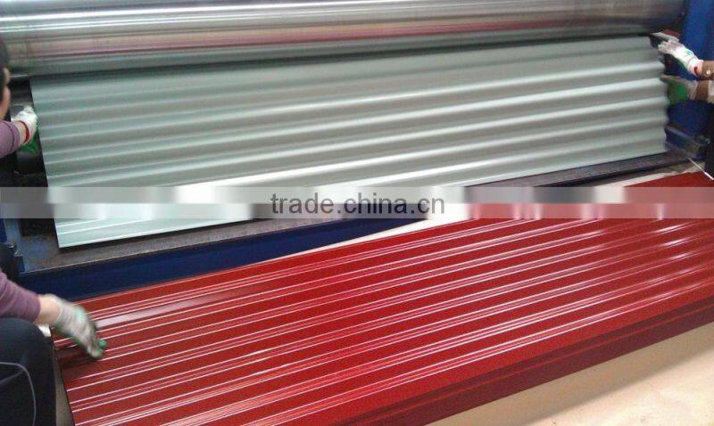 prepainted galvanized steel zinc roof sheet price