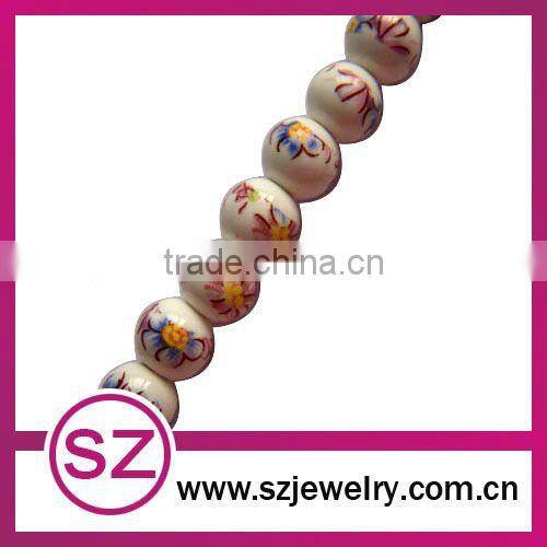 T38 2014 hot sale ceramic crytal bead jewelry