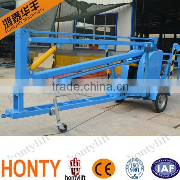 12mChinese High Quality Factory outlets trailer mounted boom